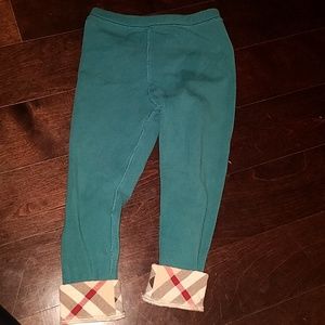 Authentic girls Burberry leggings